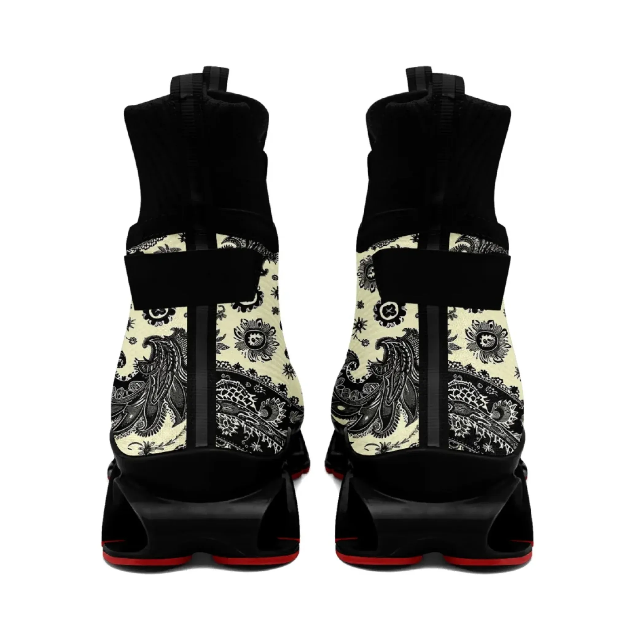 Personalized Gothic Skull Sneakers, Custom Dark Fashion Shoes, Unisex Walking Shoes