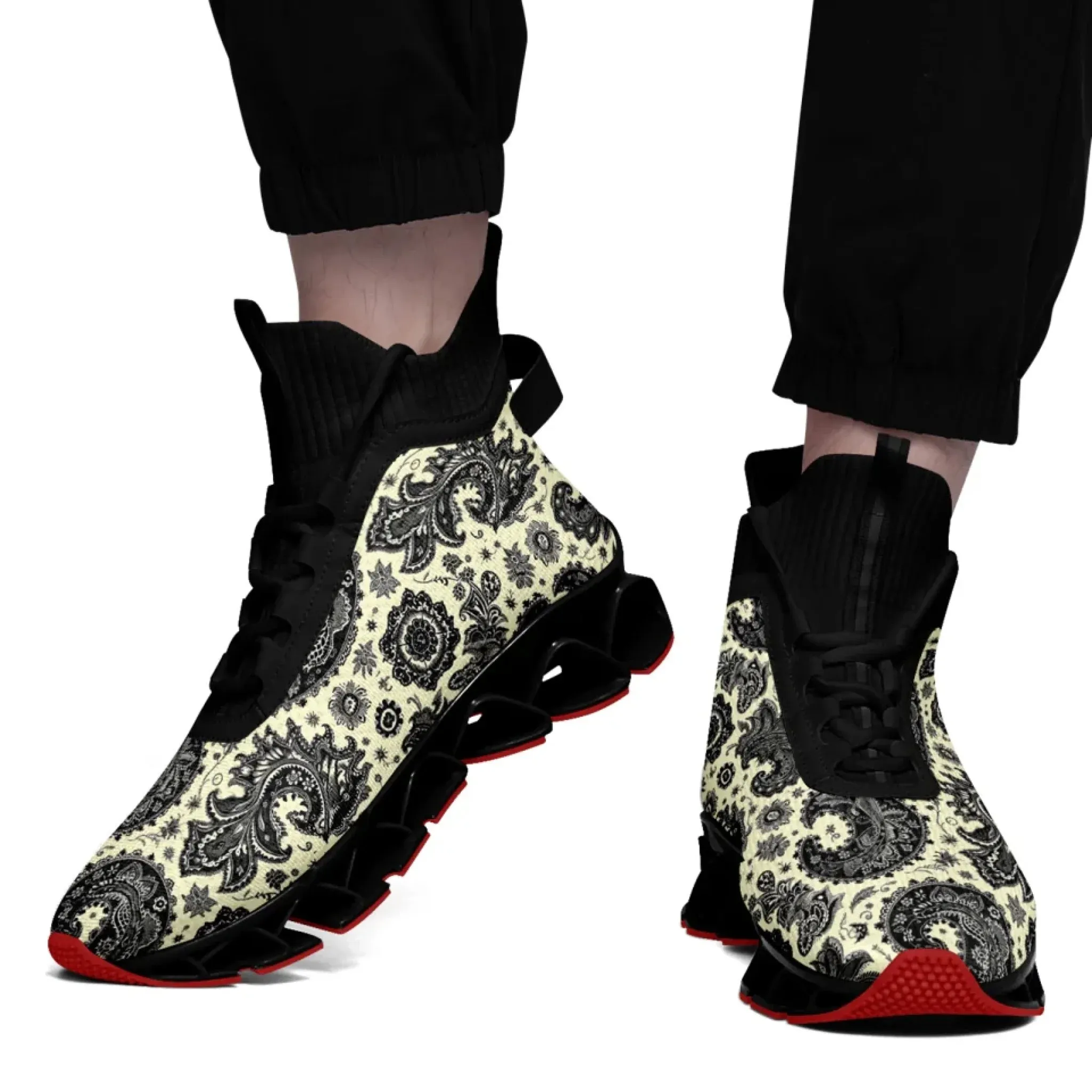 Personalized Gothic Skull Sneakers, Custom Dark Fashion Shoes, Unisex Walking Shoes