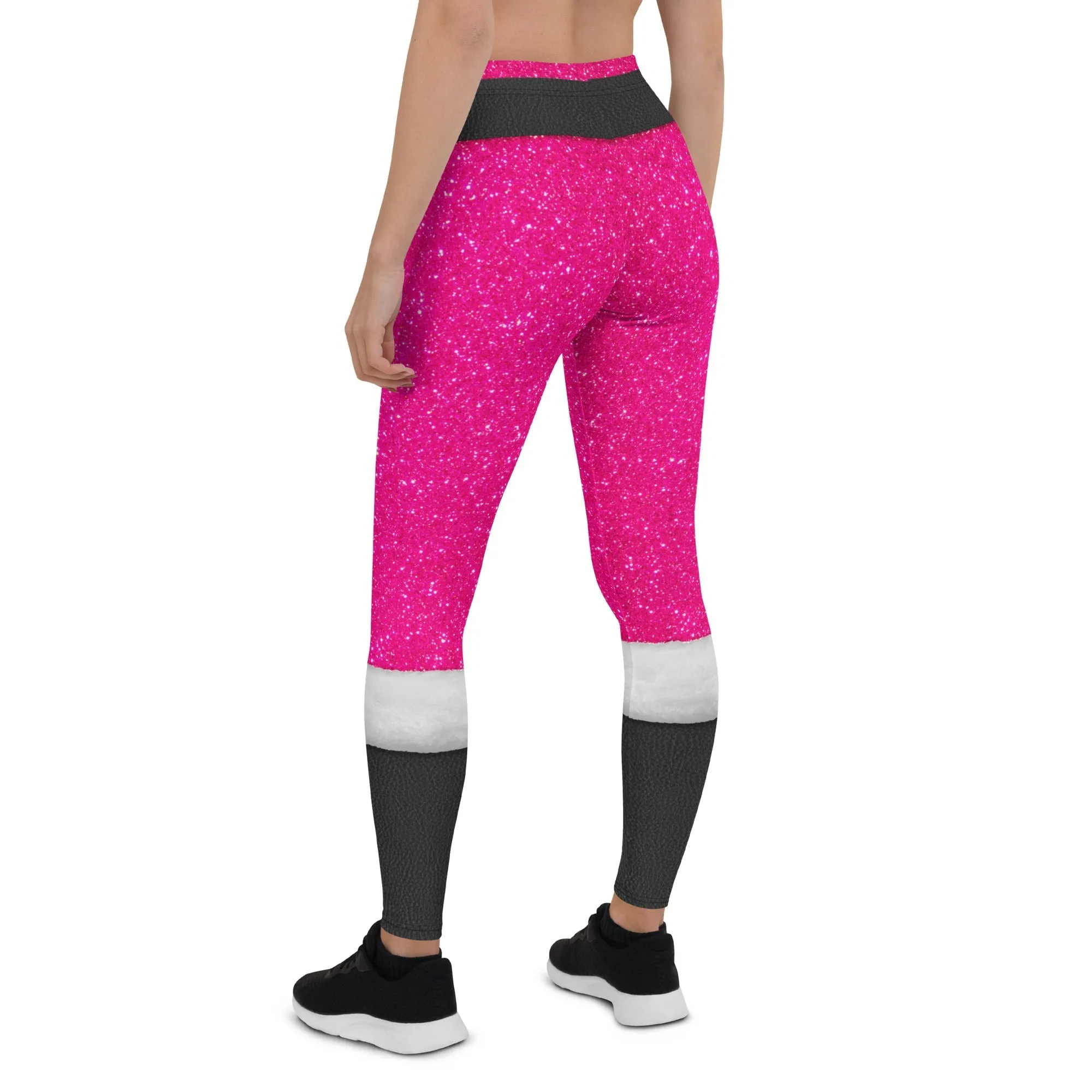 Pink Santa's Outfit Leggings