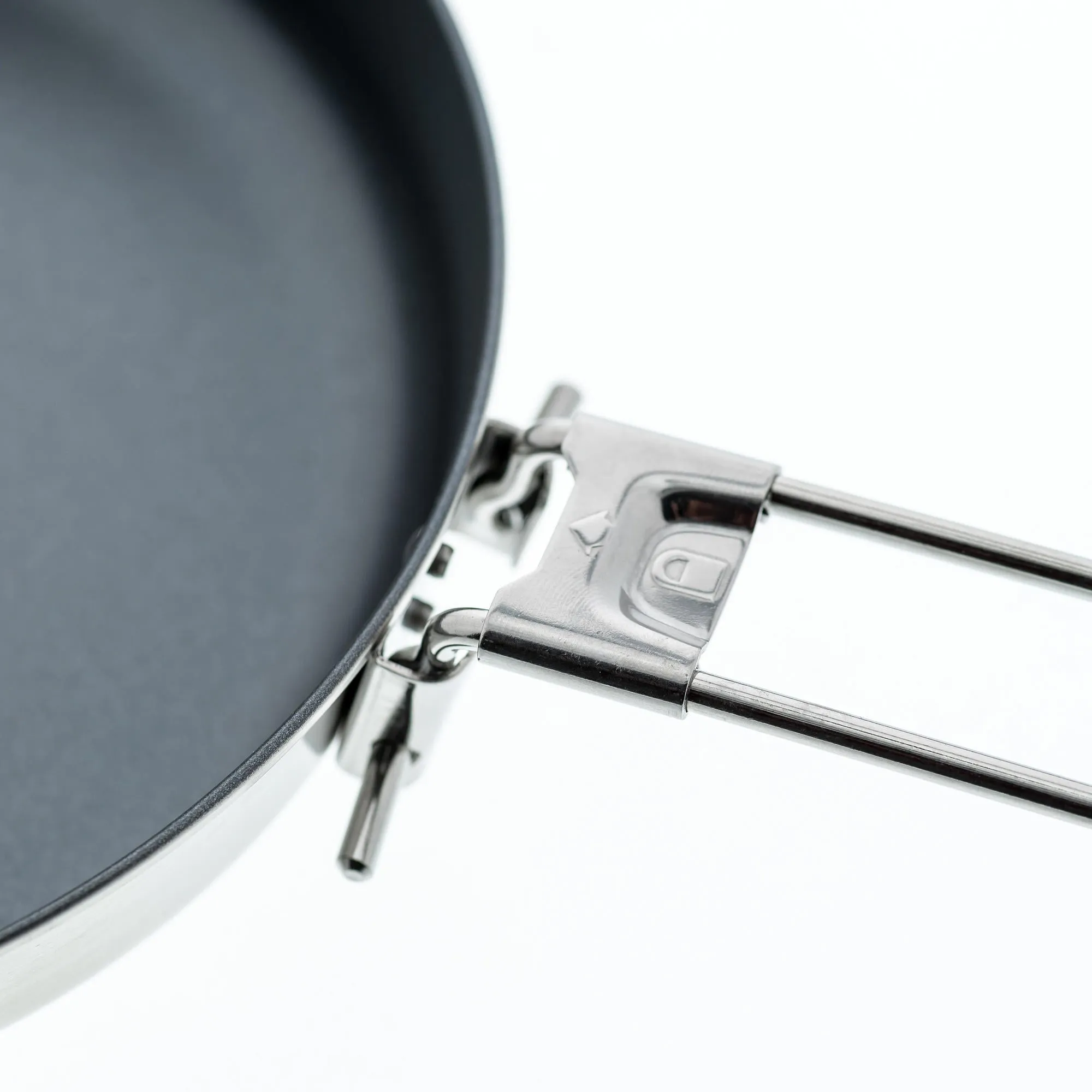 Quechua 500 Stainless Steel Non-Stick Camping Cookset  15-Piece for 2 People