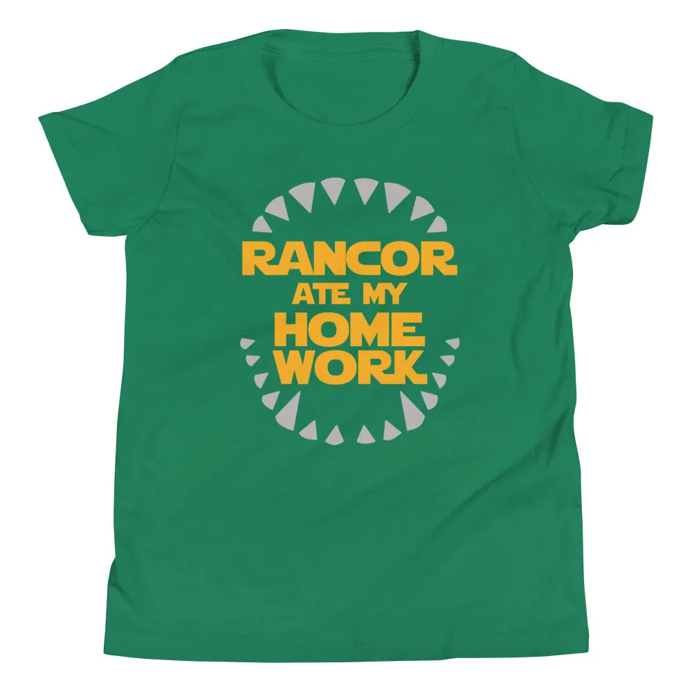 Rancor Ate My Homework Kid's Youth Tee