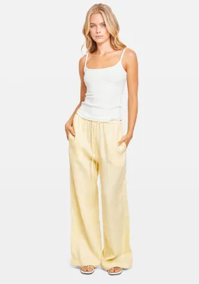 RESORT PANT LEMON