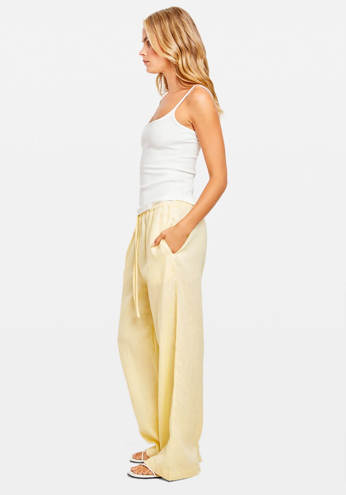 RESORT PANT LEMON