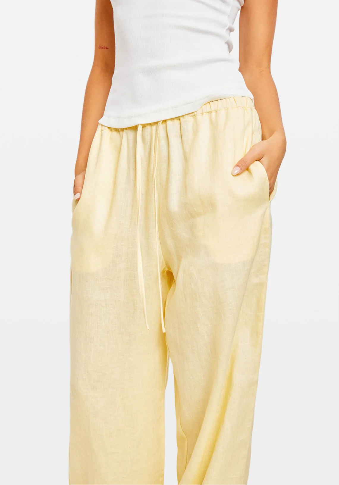 RESORT PANT LEMON