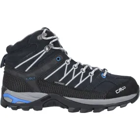 Rigel Mid M WP Adult Boot - B.Blue-Cemento