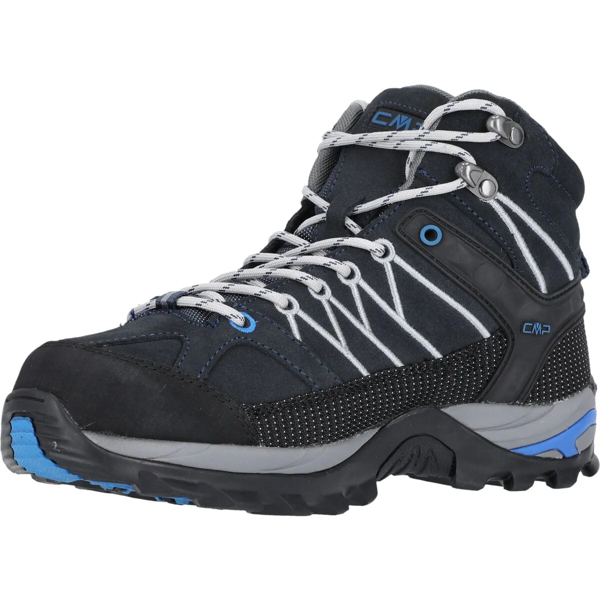 Rigel Mid M WP Adult Boot - B.Blue-Cemento