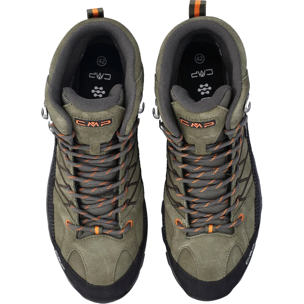 Rigel Mid M WP Adult Boot - Olive-Flame
