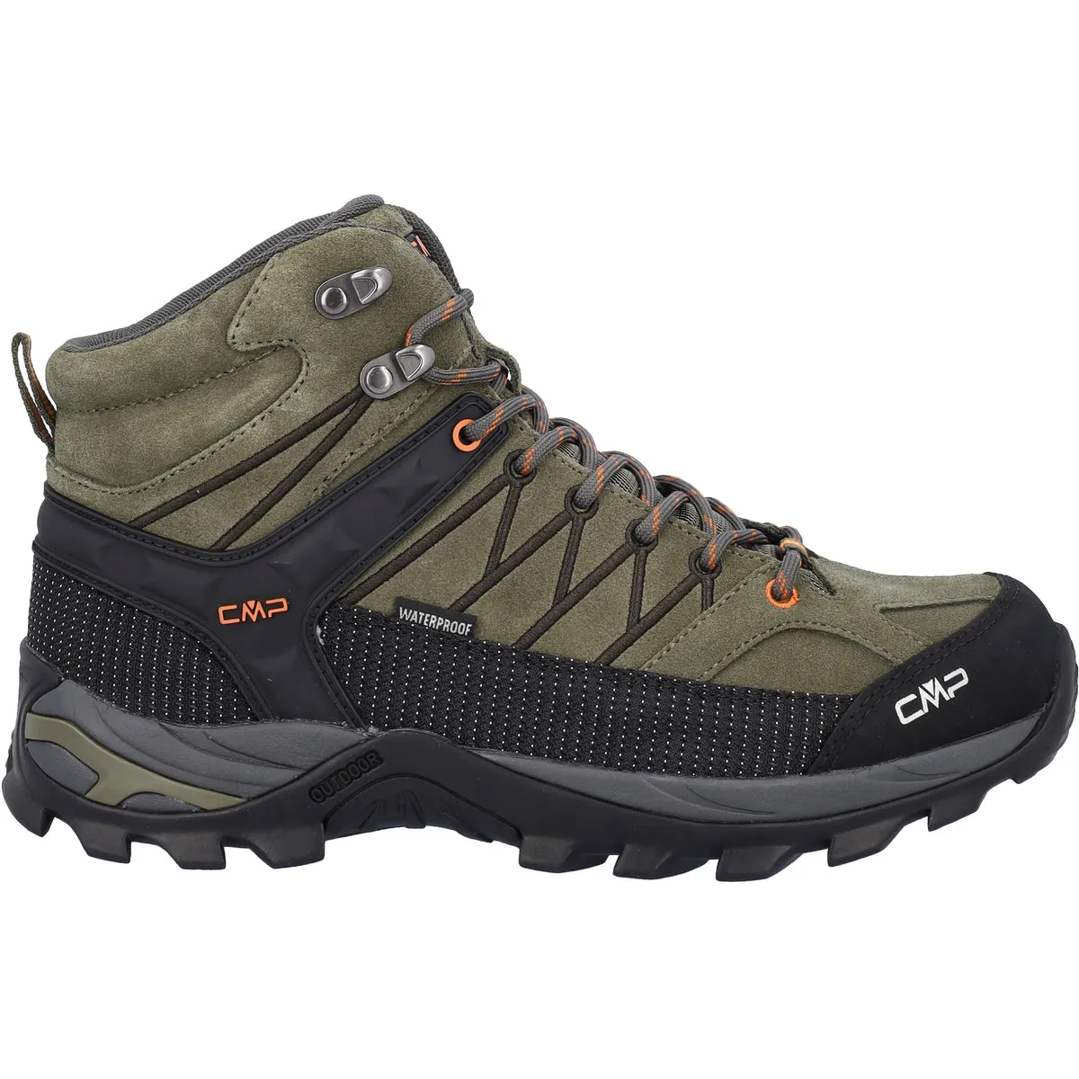 Rigel Mid M WP Adult Boot - Olive-Flame