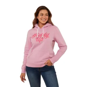 RINGERS WESTERN MELROSE WOMENS HOODIE PASTEL PINK
