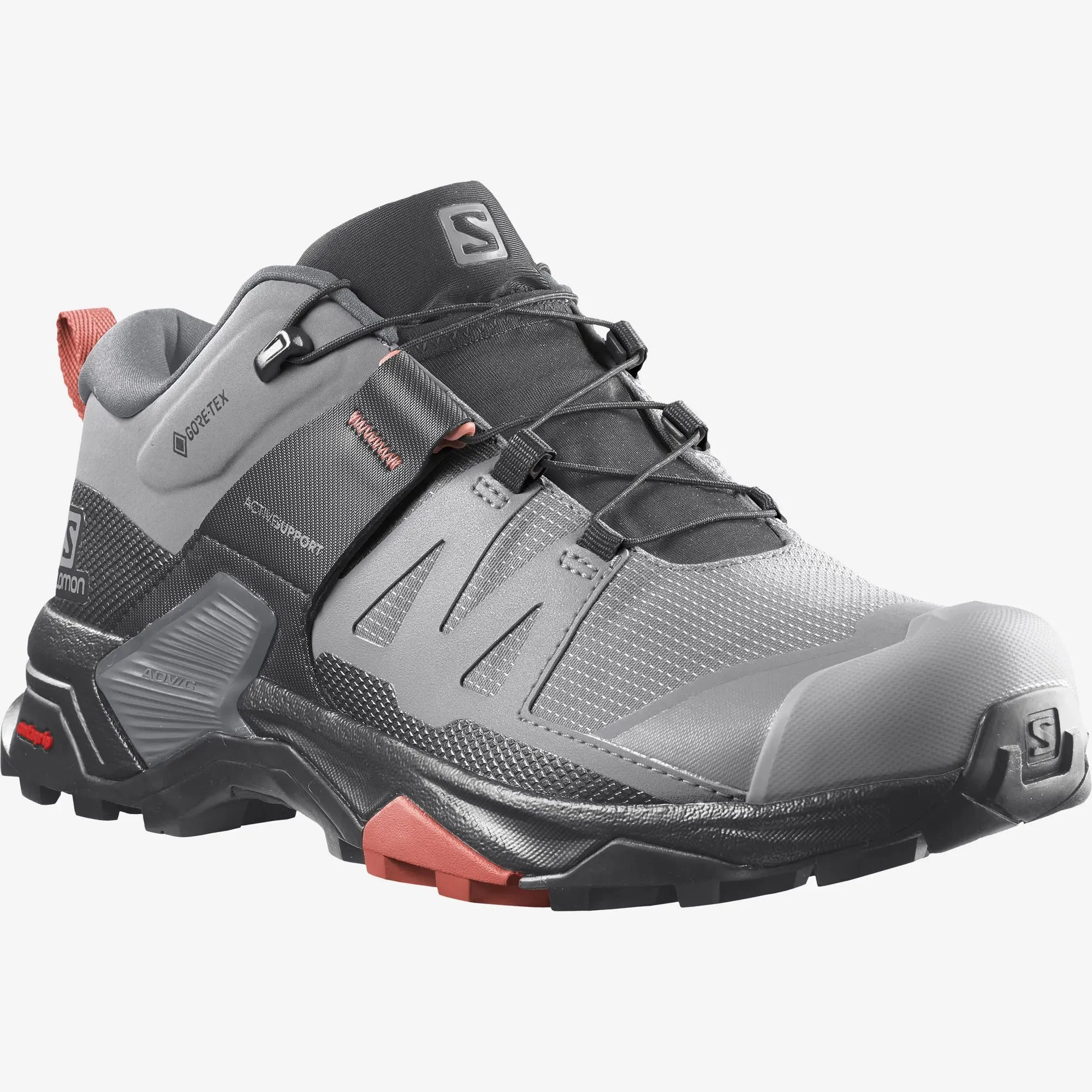 Salomon Womens X Ultra 4 GTX Waterproof Hiking Shoes