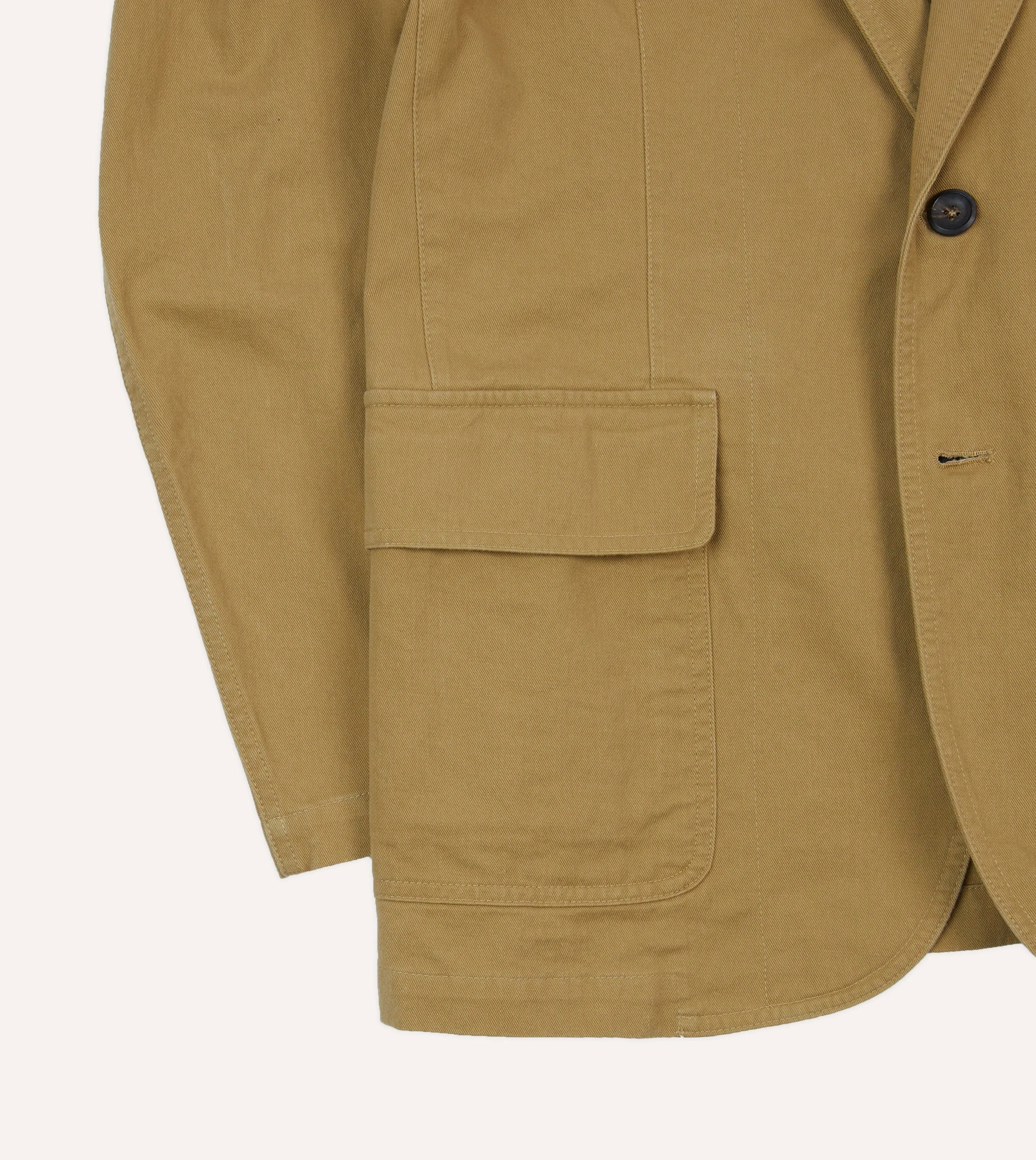 Sand Vintage Wash Cotton Games Blazer Mk. I