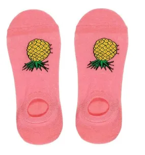 SF316 Pink Pineapple Low Cut Socks