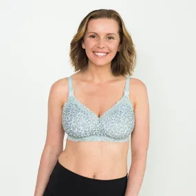 Simple Wishes SuperMom All-in-One Bra*** - Snow Leopard - 34DD