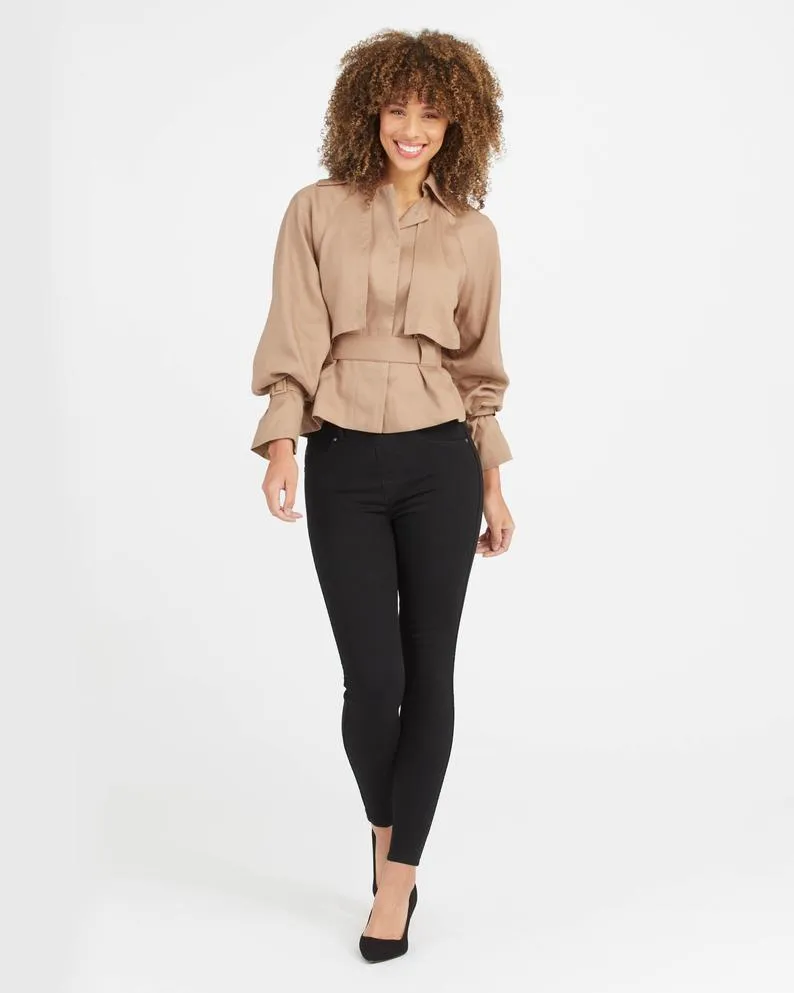 Spanx Black Ankle Skinny Jean