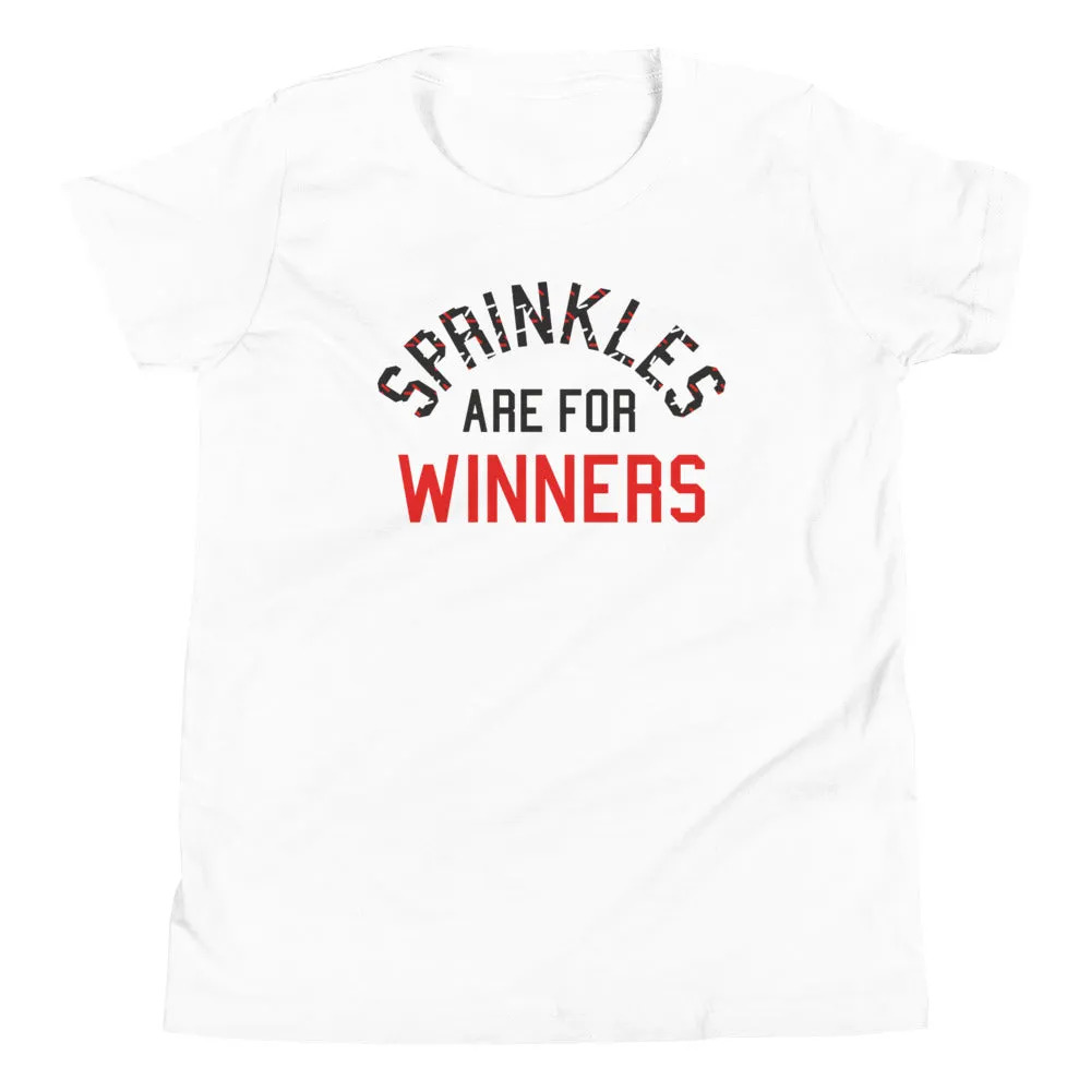 Sprinkles Are For Winners Kid's Youth Tee