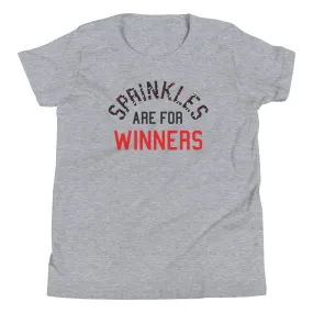 Sprinkles Are For Winners Kid's Youth Tee