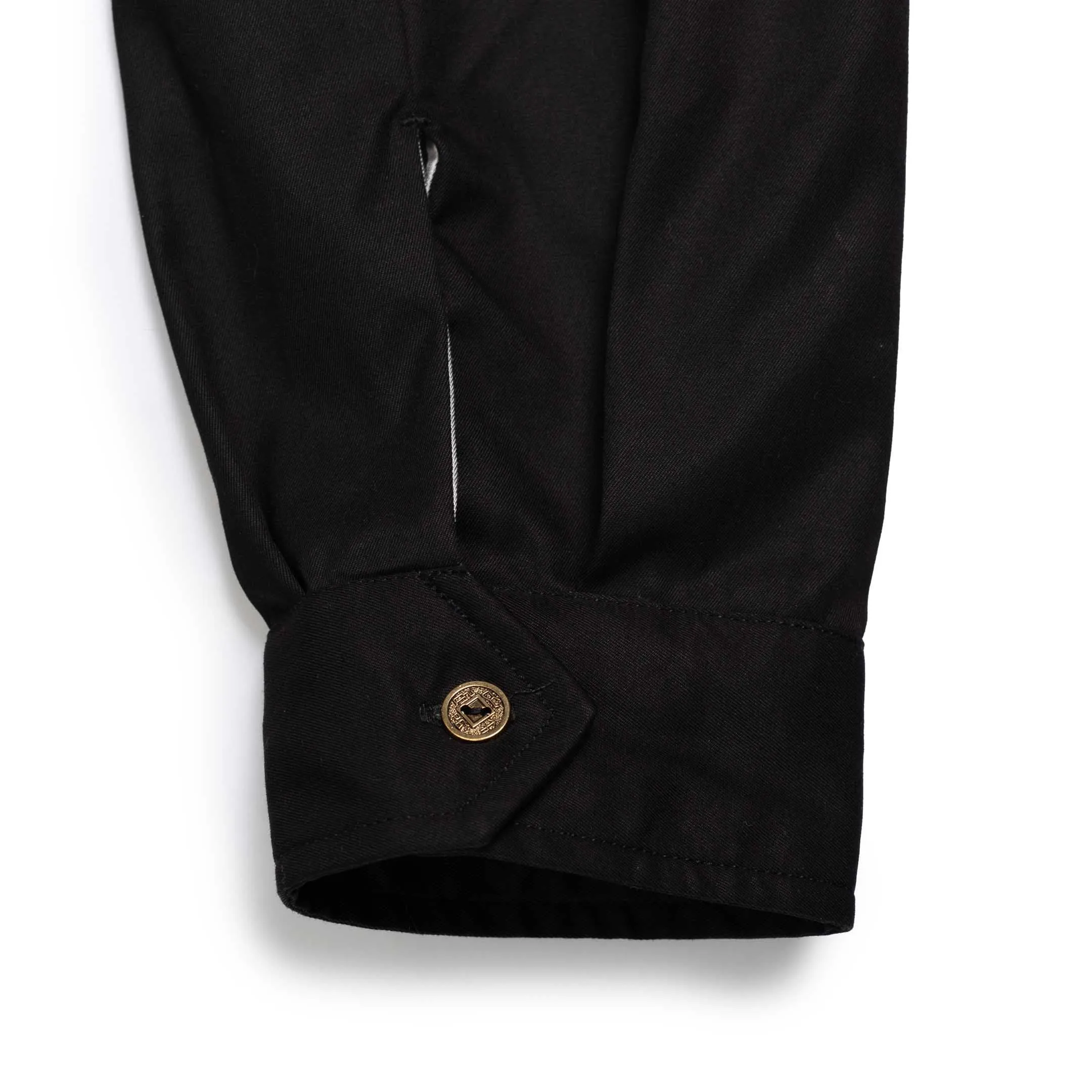 Tailor Toyo Cotton Vietnam Map Jacket Black