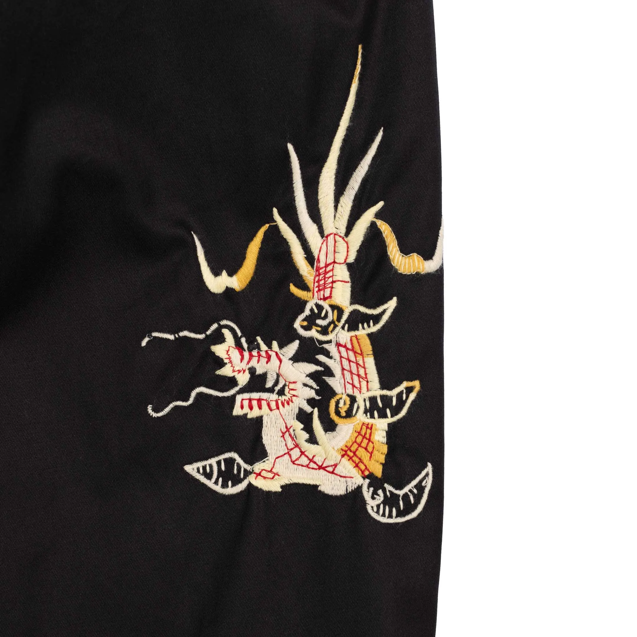 Tailor Toyo Cotton Vietnam Map Jacket Black