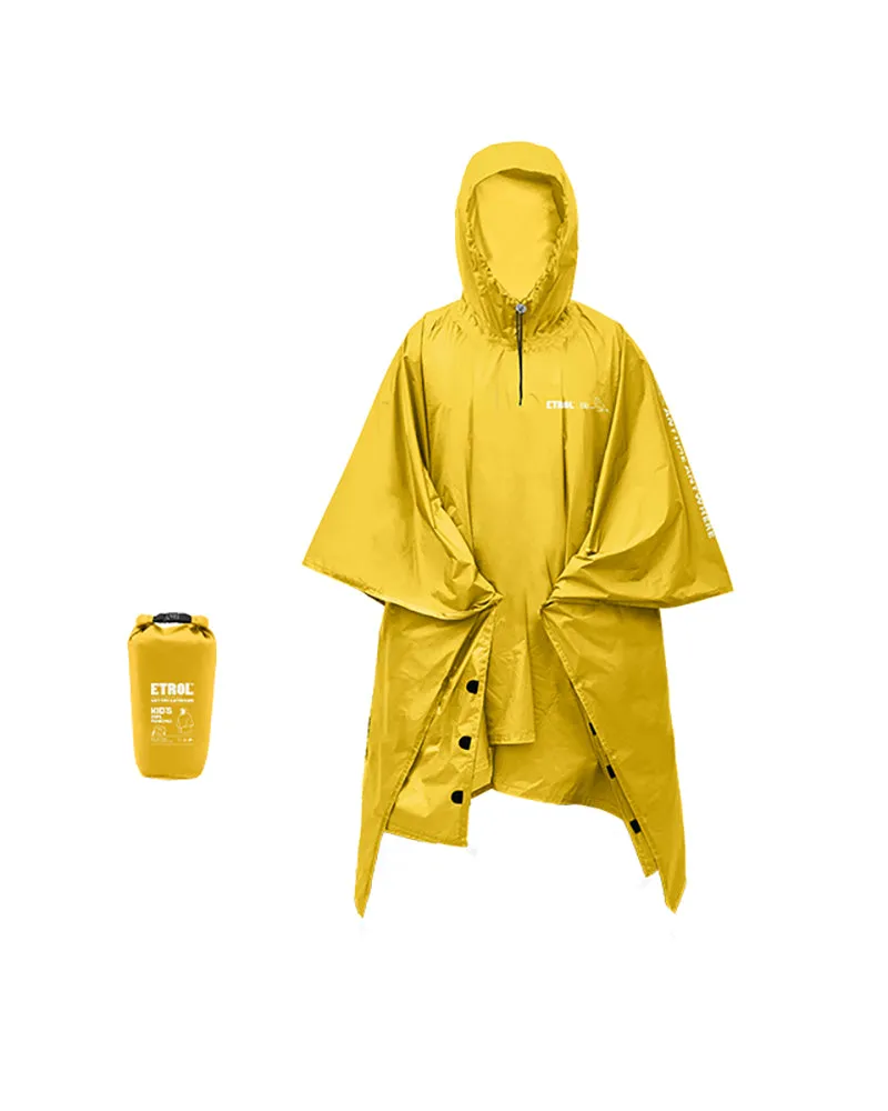 Techwear Lightweight Outdoor Rain Poncho