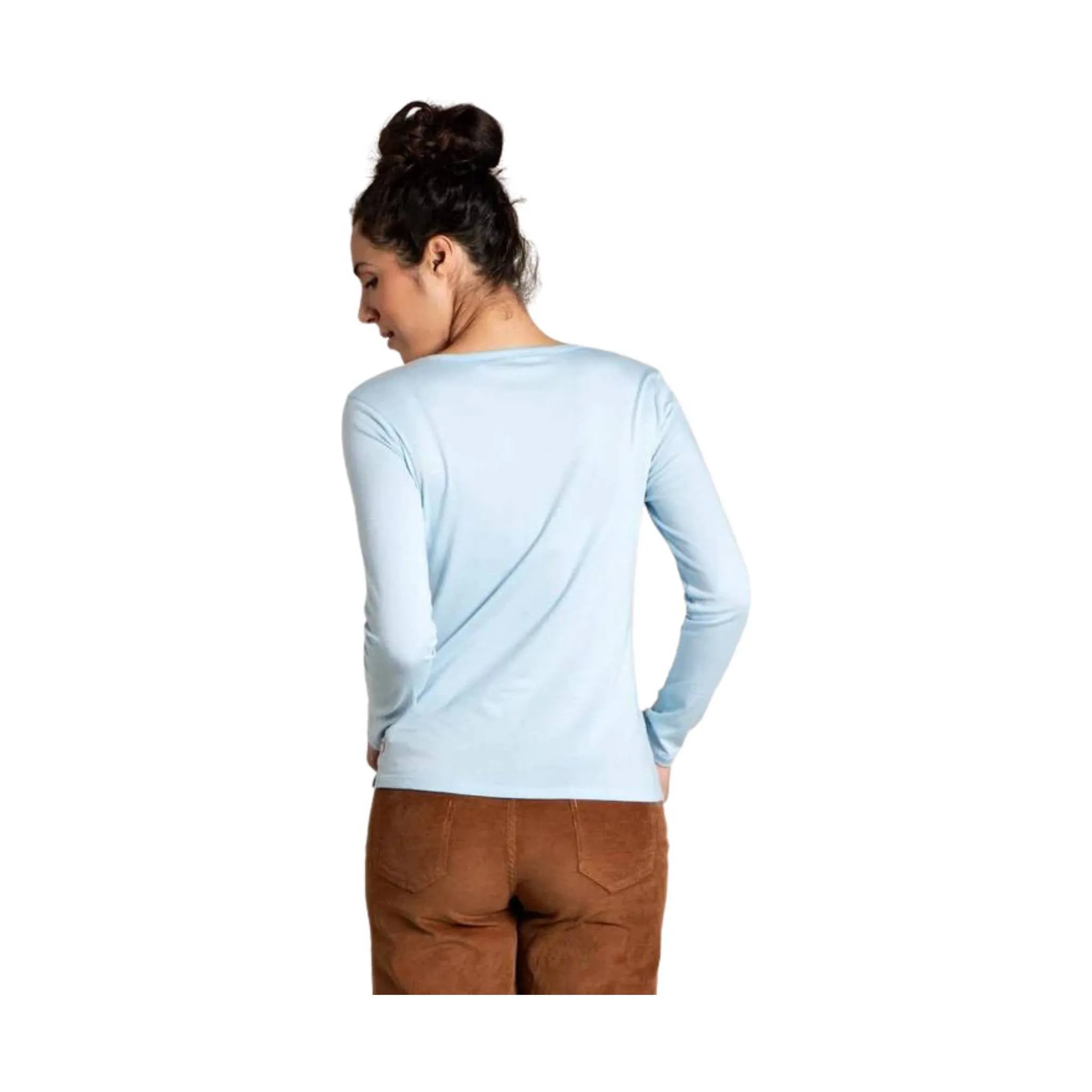 Toad & Co Rose Long Sleeve Tee - Lake FINAL SALE