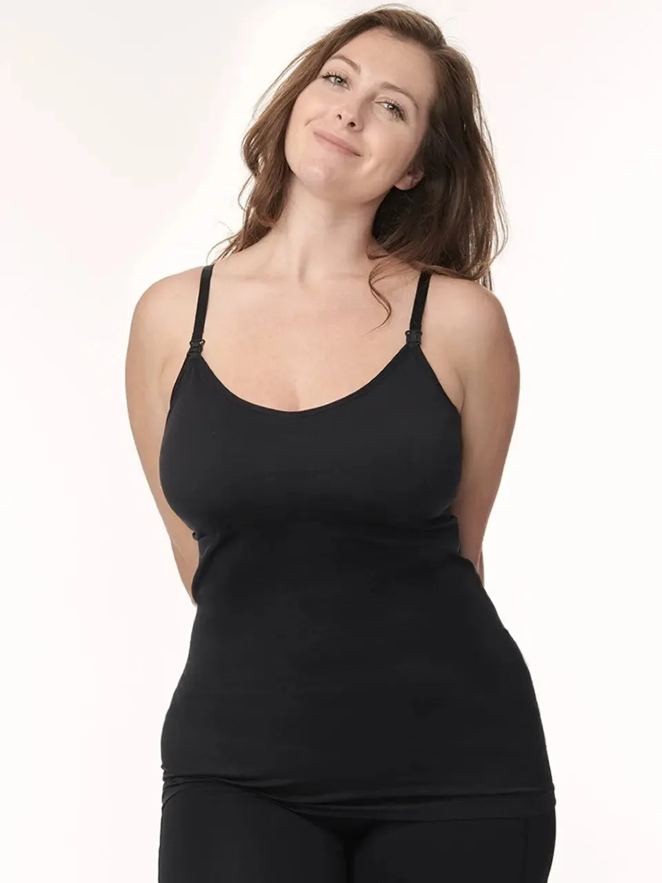 Under Control |Maternity Camisole 3 Pack (Black/Grey/Pink)