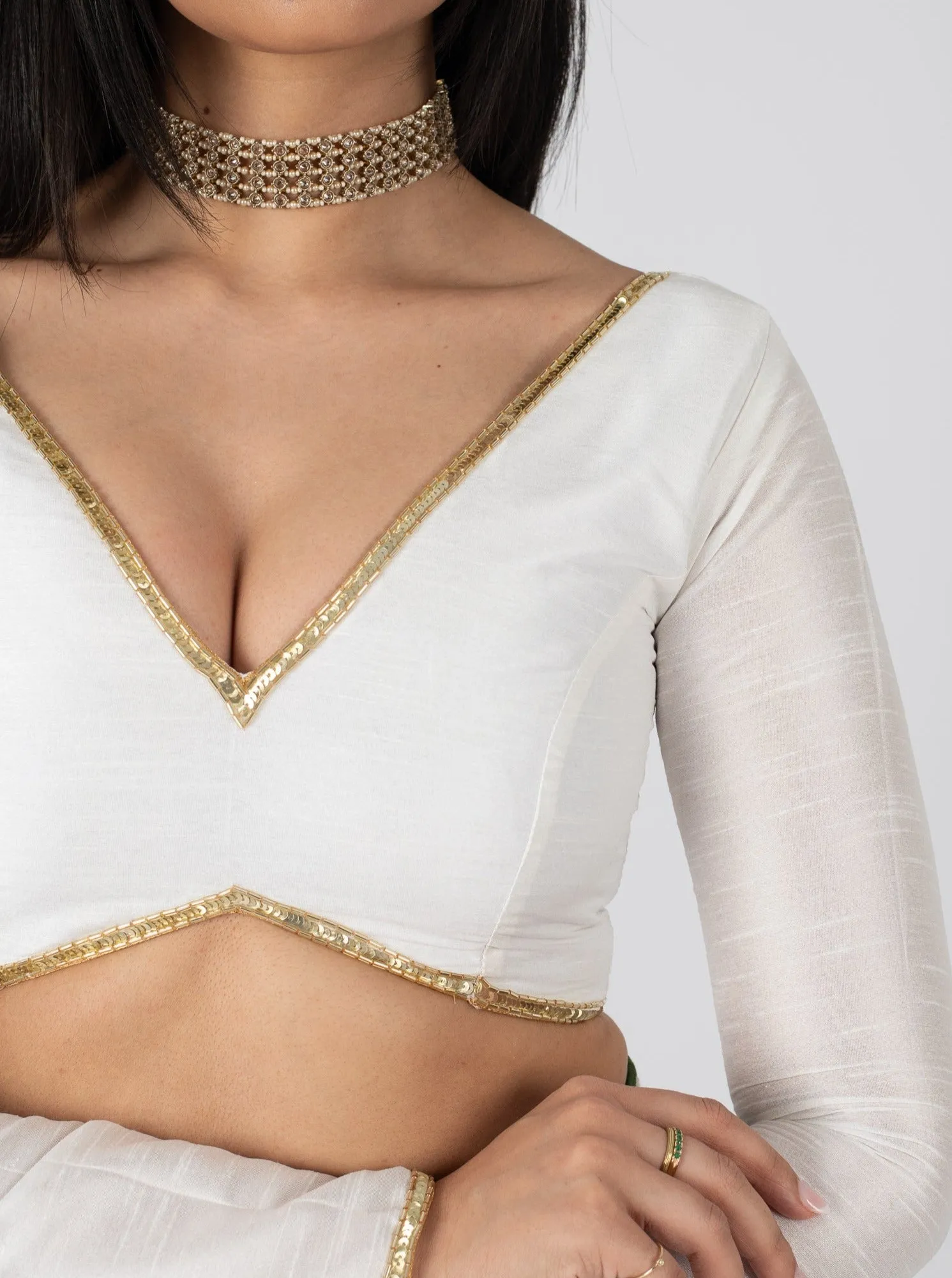 White Liv Blouse
