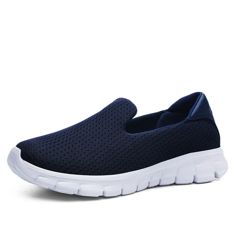 Wide Slip-On Walking Shoes