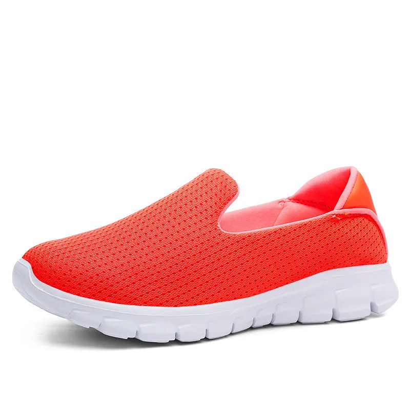 Wide Slip-On Walking Shoes
