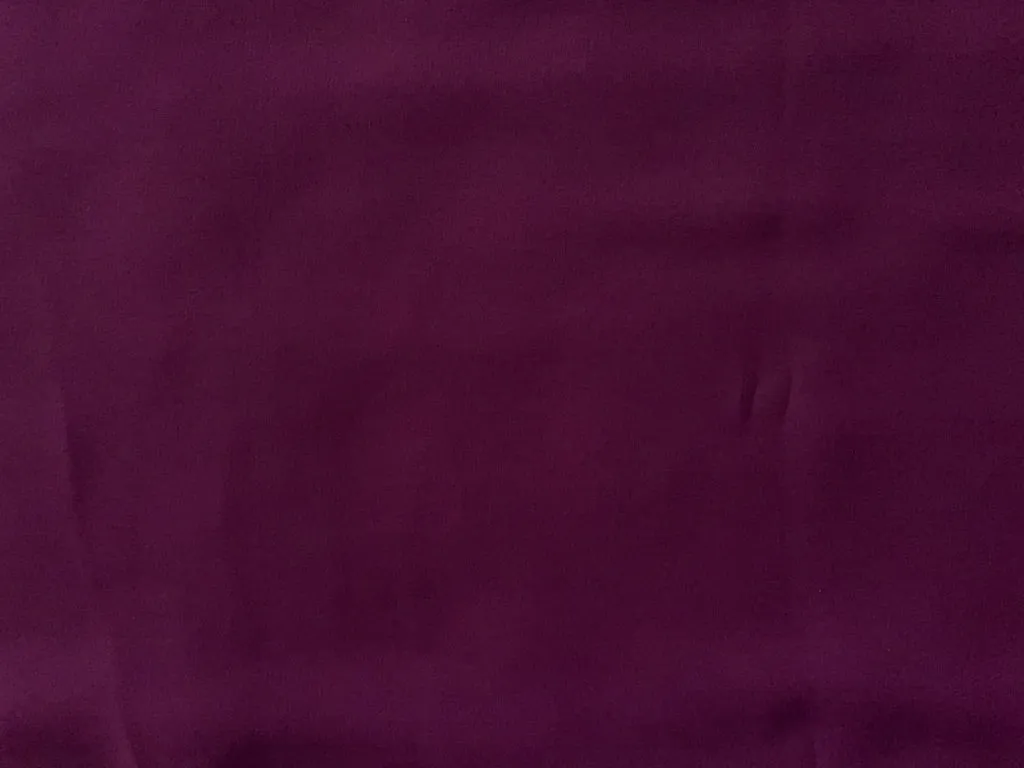 Wine Plain Georgette Fabric