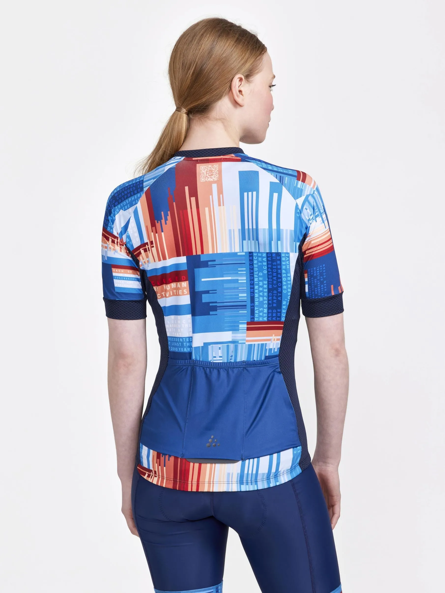 WOMEN'S ADV ENDUR GRAPHIC CYCLING JERSEY