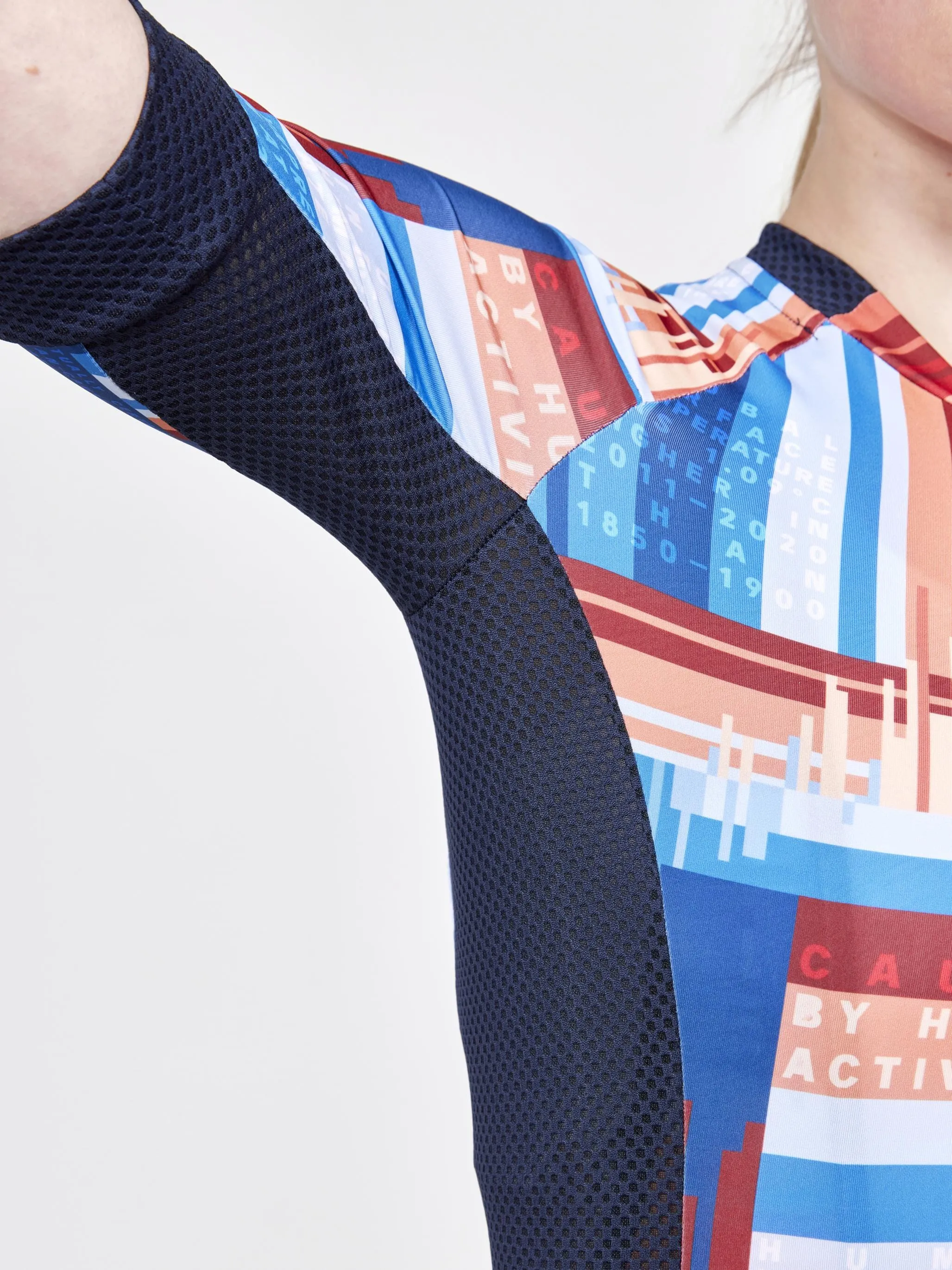 WOMEN'S ADV ENDUR GRAPHIC CYCLING JERSEY