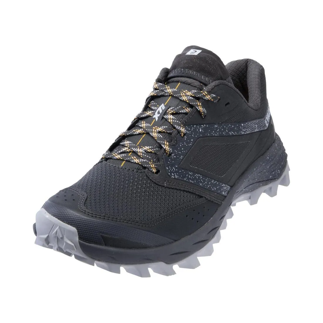 XT8 men's trail running shoes black and grey